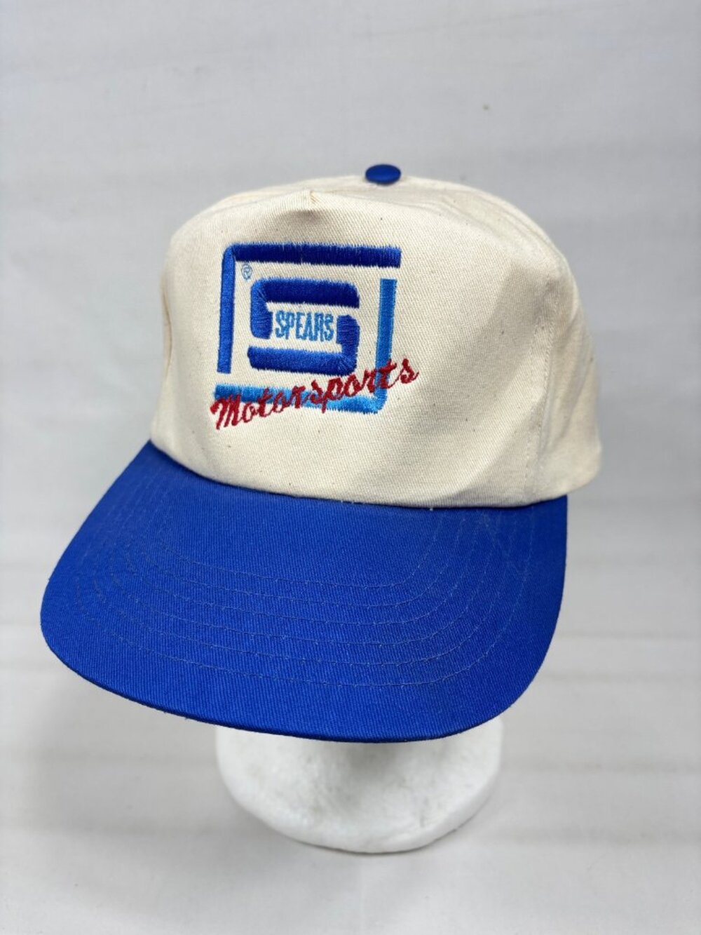 Vtg 90s Ron Hornaday Spears Motorsports Hat NASCAR Truck Series Snapback TTC USA